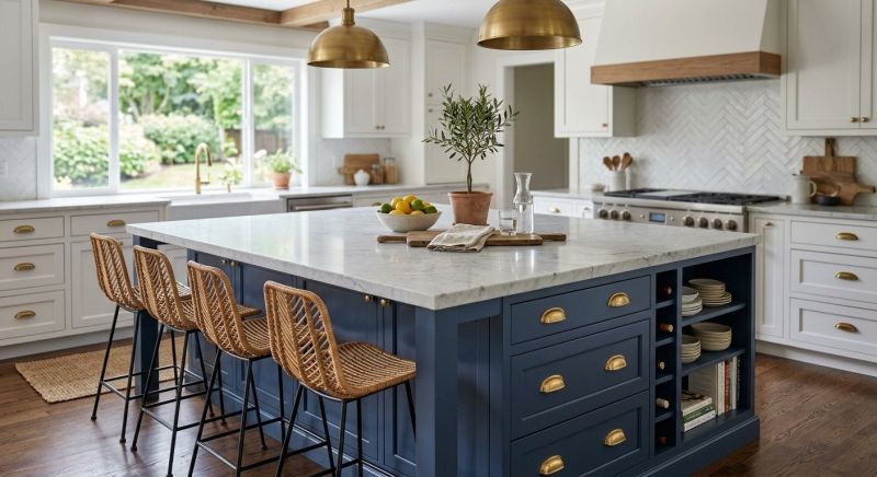 Kitchen Island Installation in Cincinnati, OH