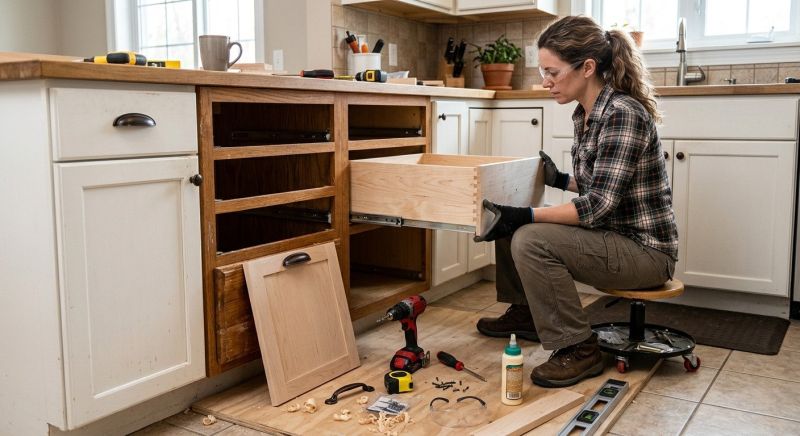 Wood Cabinet Installation in Kokomo, IN