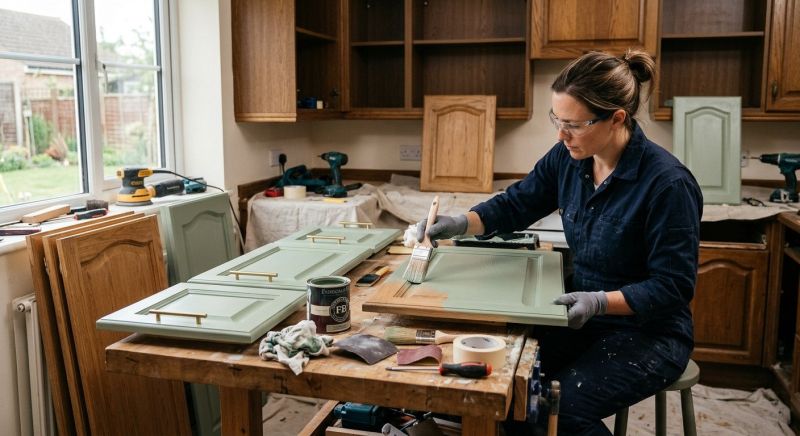 Cabinet Restyling in Bloomington, IN