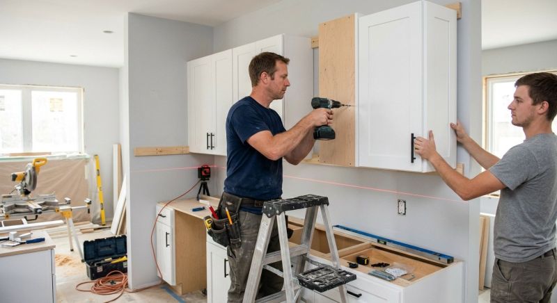 Glazed Cabinets Installation in Terre Haute, IN