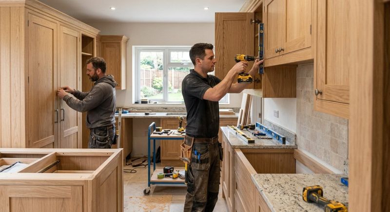 Kitchen Island Construction in Carmel, IN